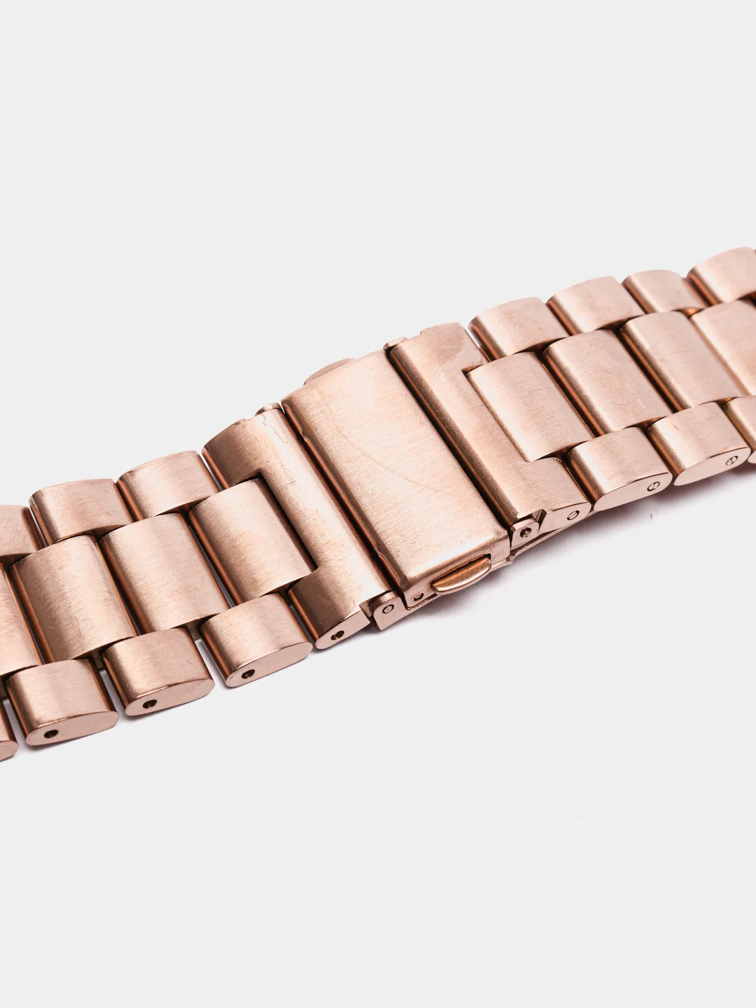 Золотой ремешок стальной для Apple Watch всех моделей  38/40/41мм 42/44/45/49мм