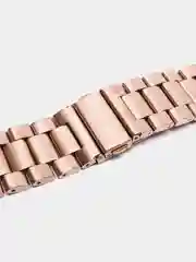 Золотой ремешок стальной для Apple Watch всех моделей  38/40/41мм 42/44/45/49мм
