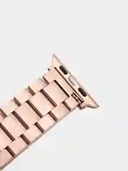 Золотой ремешок стальной для Apple Watch всех моделей  38/40/41мм 42/44/45/49мм