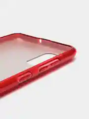 Красный чехол Samsung Galaxy A51, Самсунг Галакси А51 блестящий сияющий