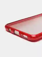 Красный чехол Samsung Galaxy A51, Самсунг Галакси А51 блестящий сияющий