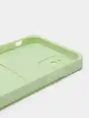Мятный чехол для iPhone 11, 12, 13, с карманом для карт, противоударный