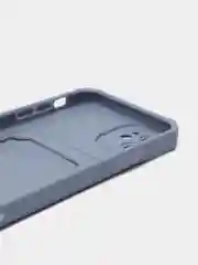 Небесно-голубой чехол для iPhone 11, 12, 13, с карманом для карт, противоударный