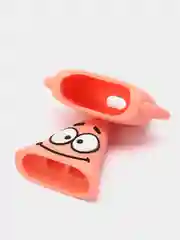 Белый чехол для беспроводных наушников AirPods (Аирподс) 1 / 2 / Pro, Pro 2 с карабином