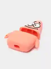 Белый чехол для беспроводных наушников AirPods (Аирподс) 1 / 2 / Pro, Pro 2 с карабином