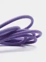 Пурпурный кабель зарядный Micro USB / Lightning / Type-C, 1,2 м, для Android и iPhone