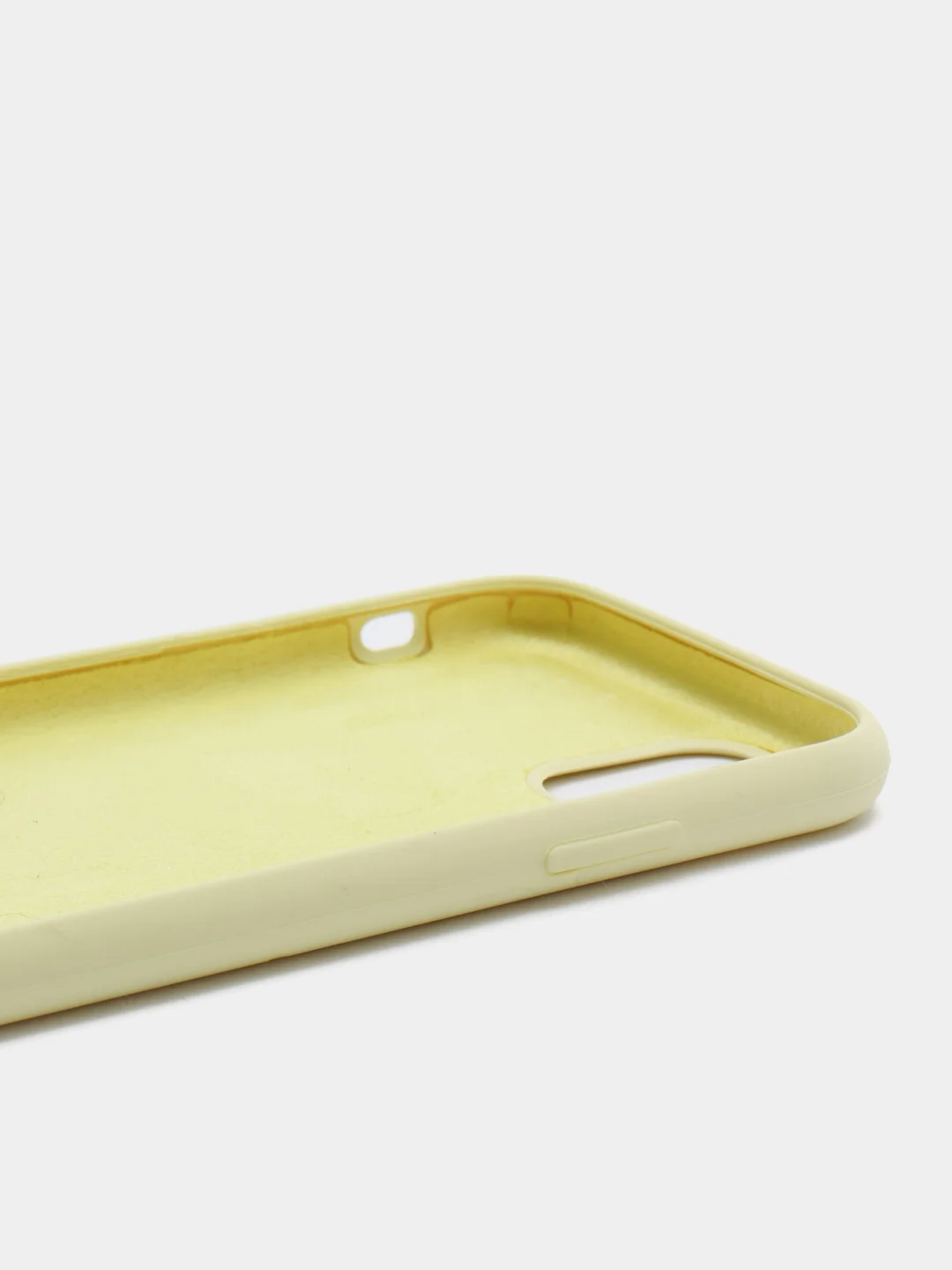 Светло-жёлтый чехол Silicone Case для iPhone 11 / 11 PRO / 11 PRO MAX, силиконовый