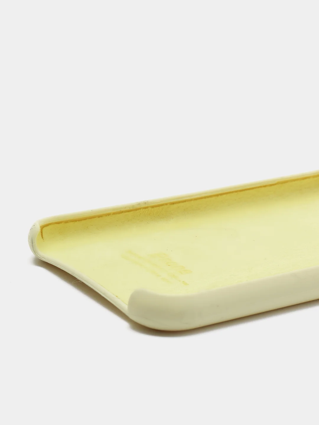 Светло-жёлтый чехол Silicone Case для iPhone 11 / 11 PRO / 11 PRO MAX, силиконовый