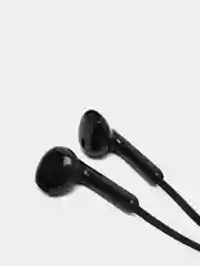 Черный проводные наушники BOROFONE BM55 Sonido, Jack 3.5mm, 1.2 м, контроллер с микрофоном
