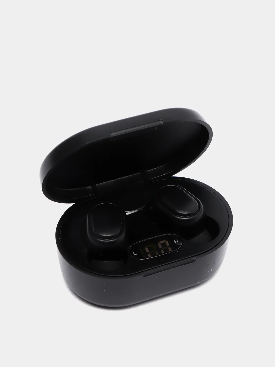 Черный bluetooth-стереогарнитура Perfeo TWS вкладыши BUNG автосопряжение