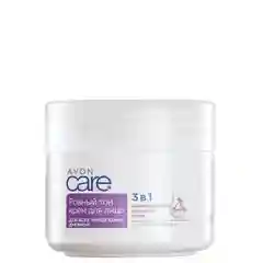 Лавандовый avon Care Для любого типа кожи Тройной уход. Увлажняющий и питающий крем для лица, 100 мл