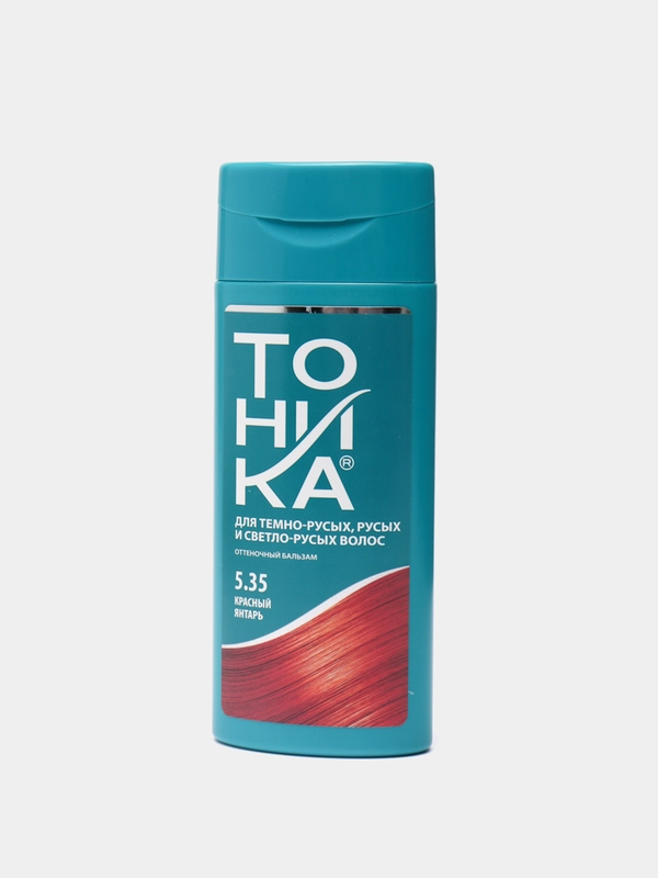 Оттеночный бальзам для волос Тоника, тон 5.35, "Красный янтарь"