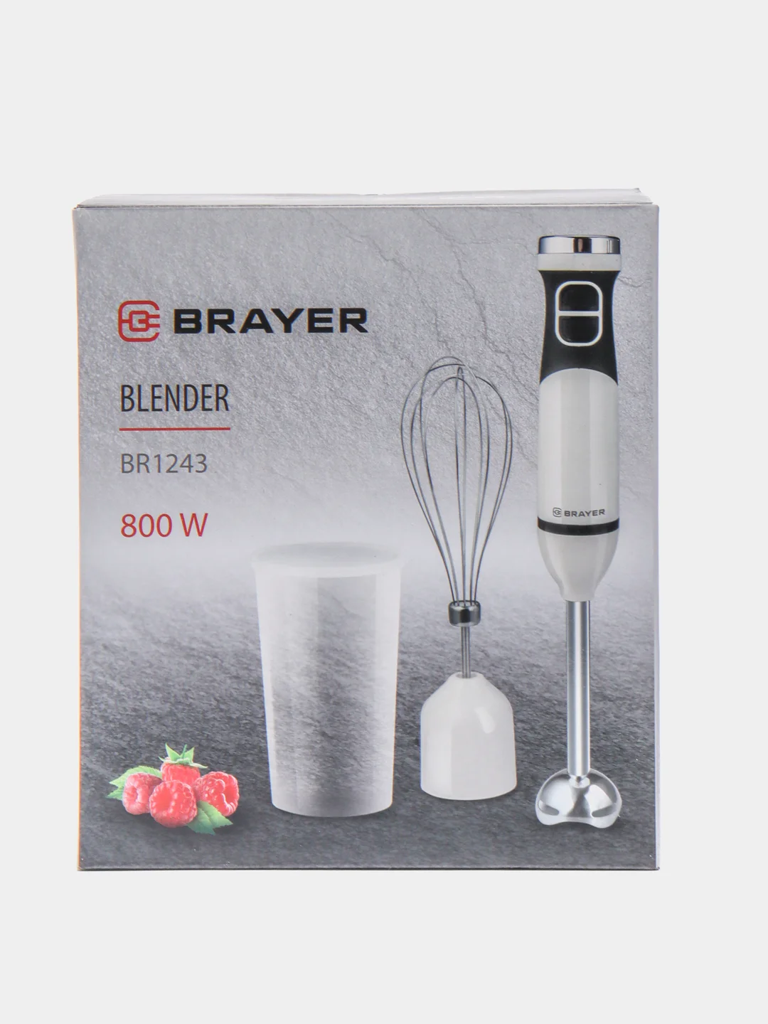 Блендер погружной BRAYER BR1243, плавная регулировка скорости