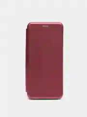 Багровый чехол книжка Huawei P Smart Z, Honor 9X , Honor 9X Premium