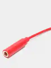 Красный переходник Huawei Xiaomi honor USB Type-C кабель aux