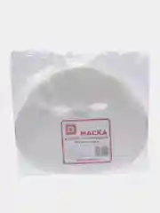 Белый маска косметологическая без воротника спанлейс 25 штук
