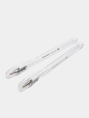 Ручка гелевая белая BRAUBERG White Pastel, 12 штук, линия 0,5 мм
