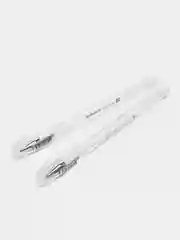 Ручка гелевая белая BRAUBERG White Pastel, 12 штук, линия 0,5 мм