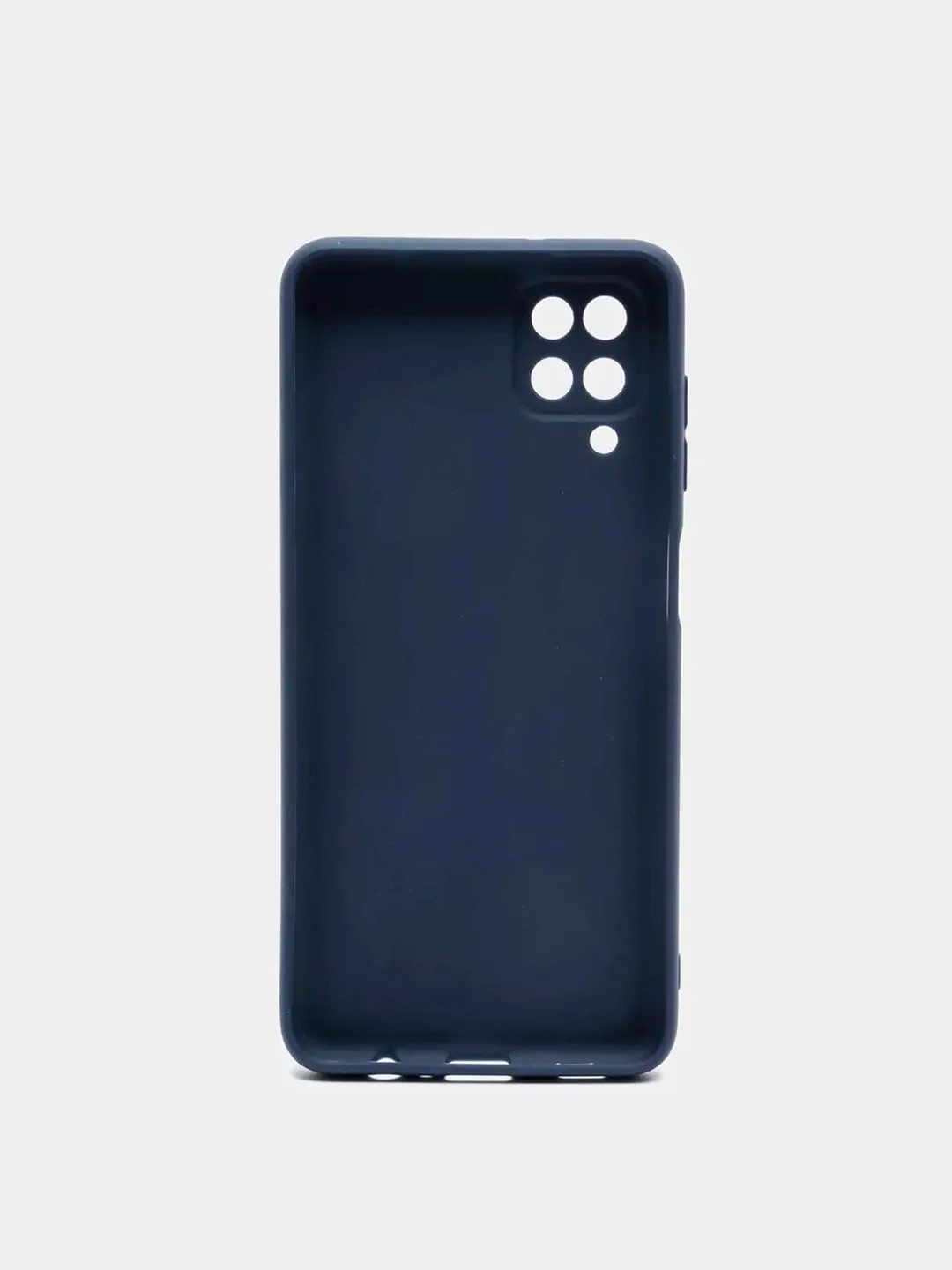 Серый чехол Samsung Galaxy A12 / M12, силиконовый