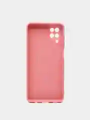 Бежевый чехол Samsung Galaxy A12 / M12, силиконовый