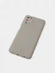 Серый чехол Samsung Galaxy A12 / M12, силиконовый