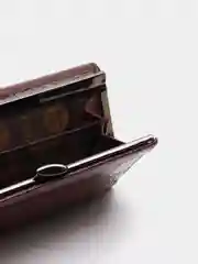 Коричневый портмоне женское, складное