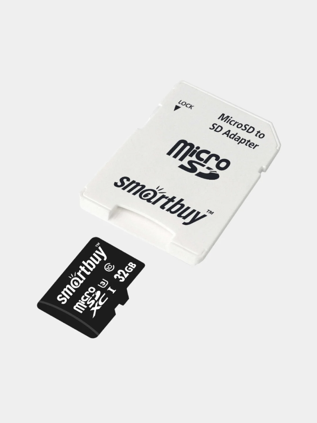Карта памяти MicroSD SmartBuy Class 10 Pro UHS-U3, 70-90 Мб/с