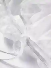 Белый чехол на кушетку, на резинке