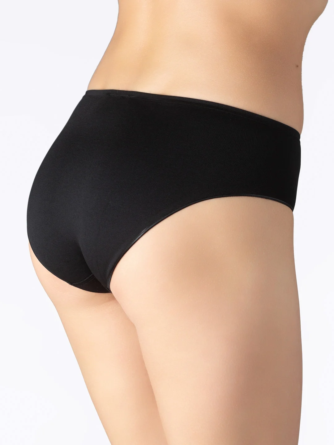 Черный трусы женские Oms 221 Slip