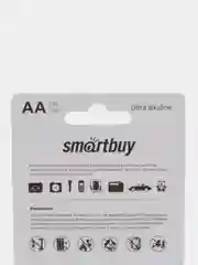 Батарейки SmartBuy пальчиковые АА R06, мизинчиковые ААА R03, 4 штуки