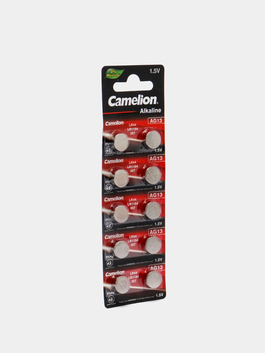 Батарейки Camelion AG13, LR44, L1154, A76, G13, 357, 303, SR44, V13GA