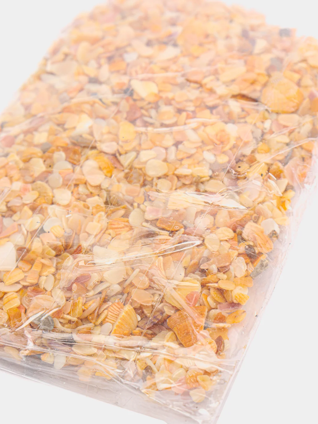 Ракушка дробленная морская, натуральная, 100 грамм, грунт для аквариума