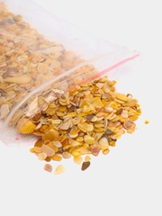 Ракушка дробленная морская, натуральная, 100 грамм, грунт для аквариума