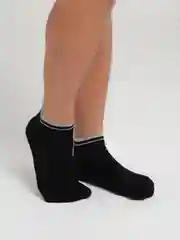 Черный укороченные мужские носки Active 105