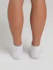 Белый укороченные мужские носки Active 105