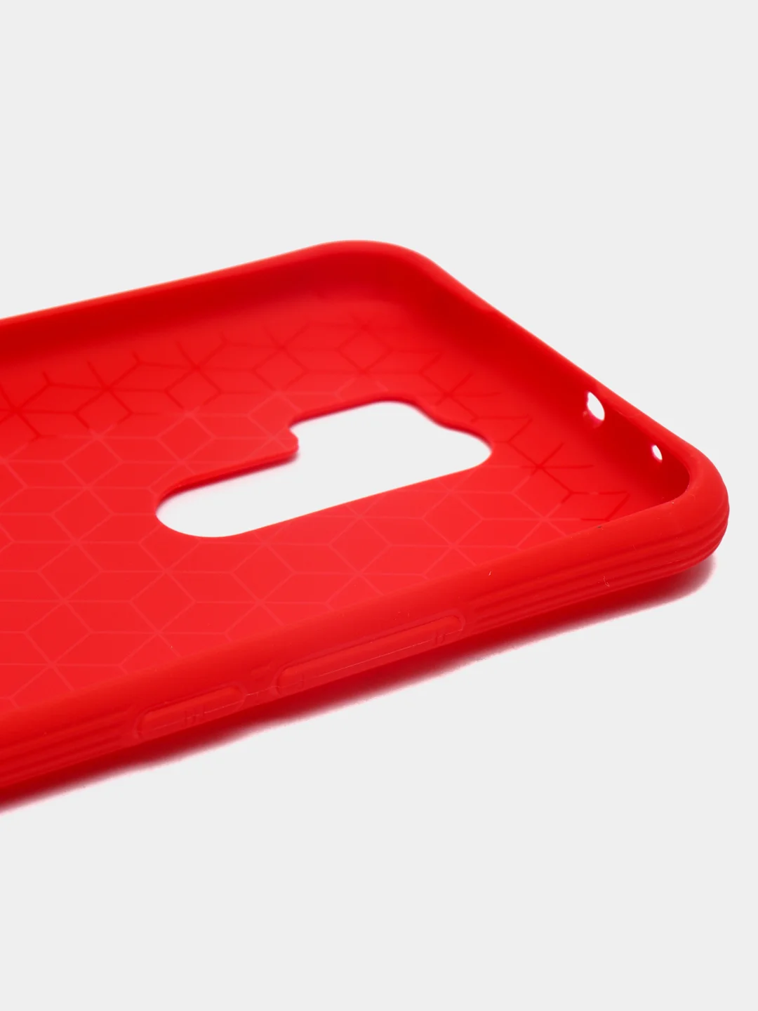 Красный мягкий и тонкий силиконовый чехол для Xiaomi Redmi 9