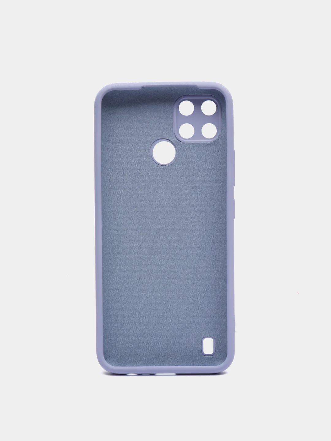 Лавандовый чехол силиконовый для Realme C21Y, Realme C25Y Реалми С21У / С25У Silicone Cover