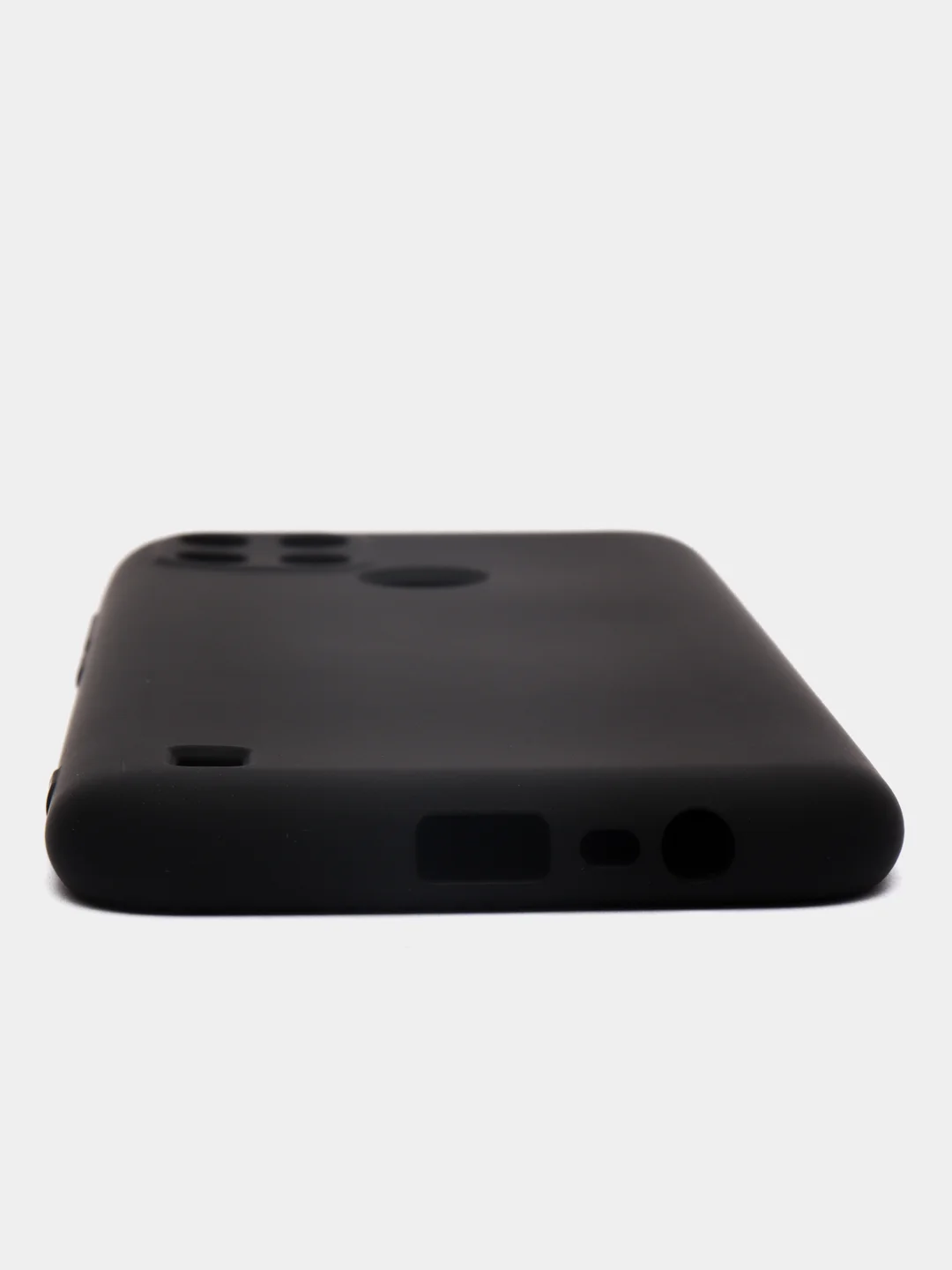 Черный чехол силиконовый для Realme C21Y, Realme C25Y Реалми С21У / С25У Silicone Cover