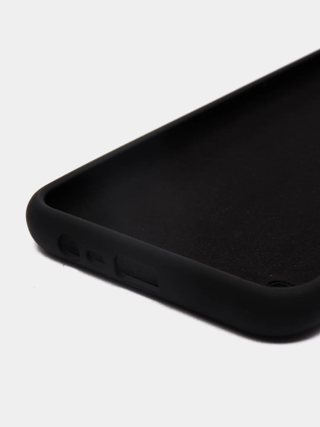 Черный чехол силиконовый для Realme C21Y, Realme C25Y Реалми С21У / С25У Silicone Cover