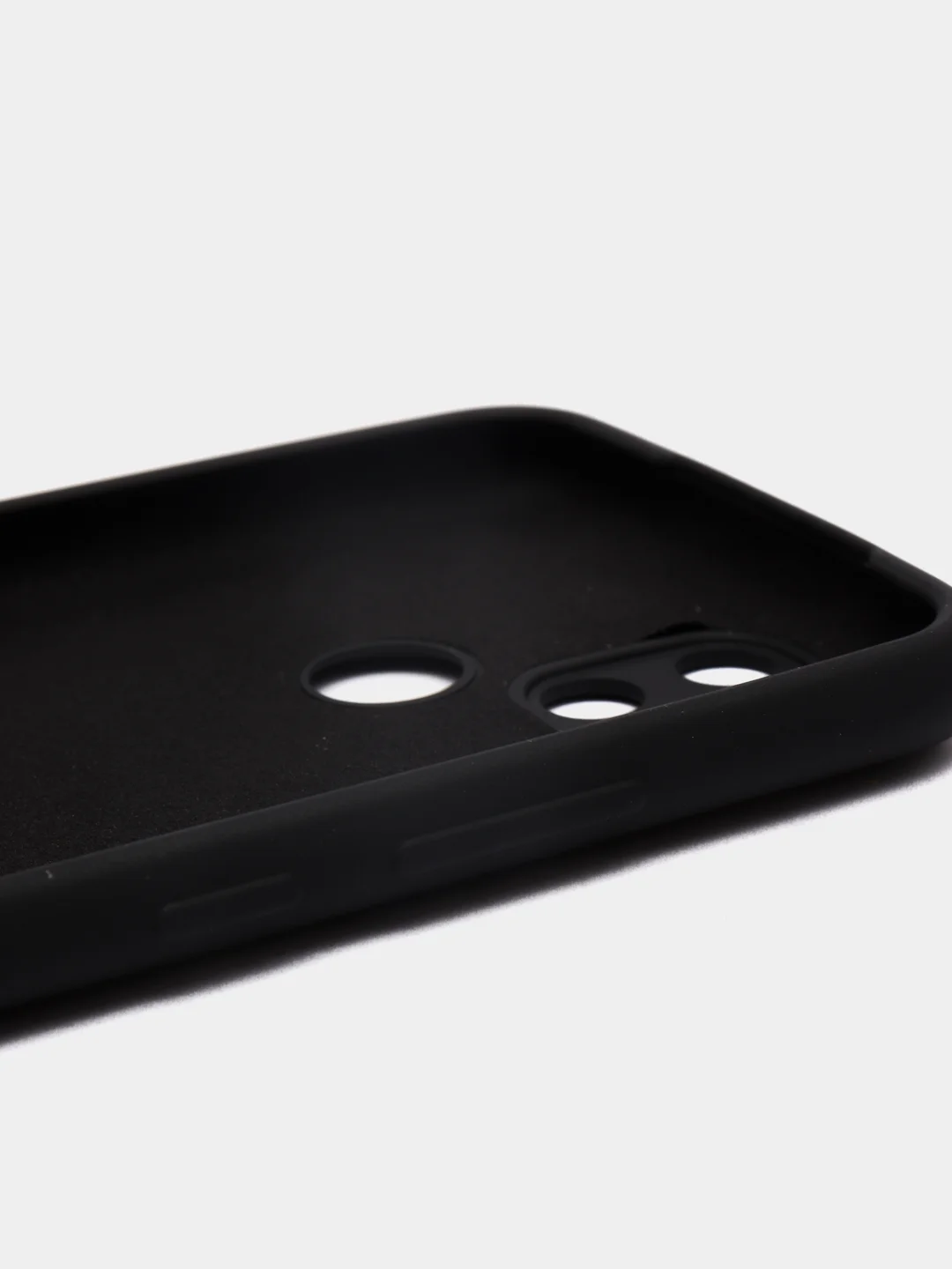 Черный чехол силиконовый для Realme C21Y, Realme C25Y Реалми С21У / С25У Silicone Cover