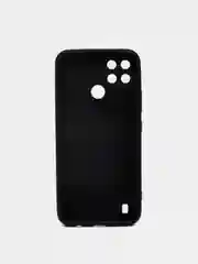 Черный чехол силиконовый для Realme C21Y, Realme C25Y Реалми С21У / С25У Silicone Cover