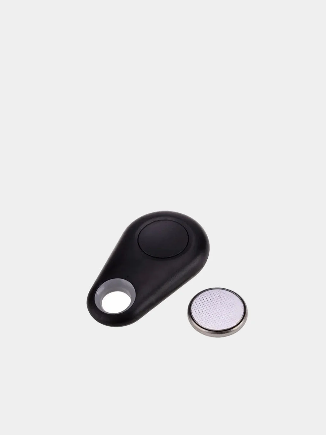Серый металлик gps-трекер брелок, c Bluetooth, для IOS и Android