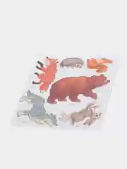 Трафарет Луч "Лесные звери", пластик