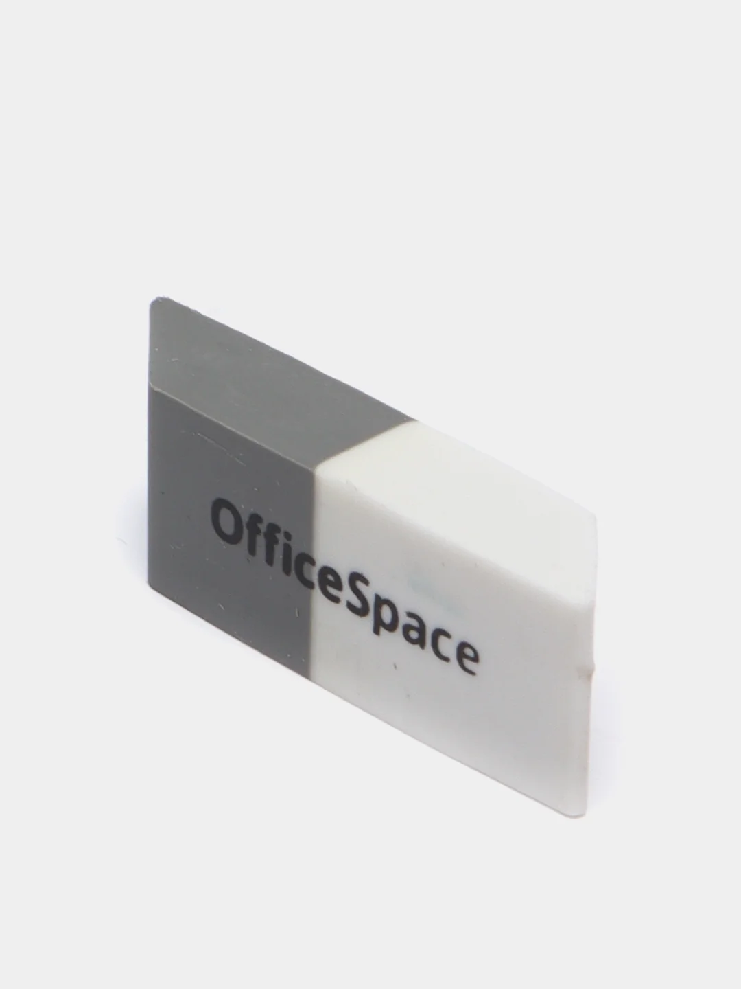 Ластик OfficeSpace, скошенный, комбинированный, 41*14*8 мм