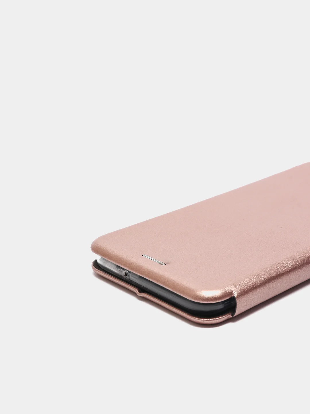 Розовый чехол-книжка для Samsung A03S Самсунг А03С книжка с магнитным замком, карман для карты