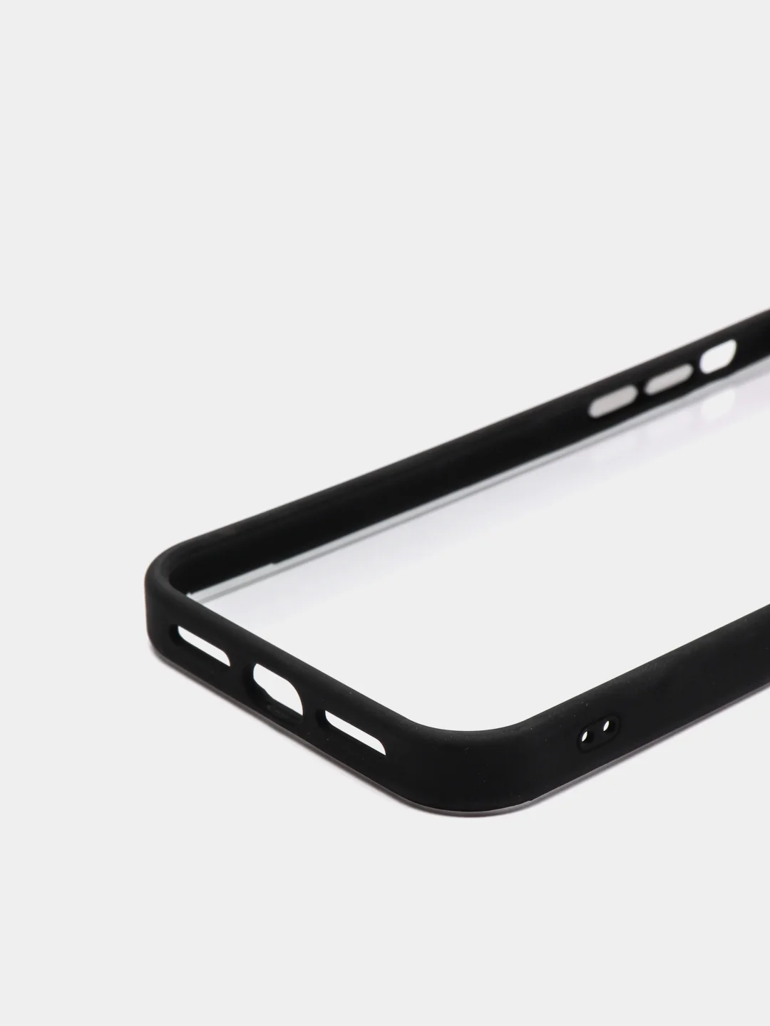 Черный чехол на iPhone 13 / 12 / 11 Pro Max / XS / X / XR