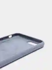 Серый противоударный силиконовый чехол, с лого, на iPhone 7/8/SE2/12 Pro Max/11/XR
