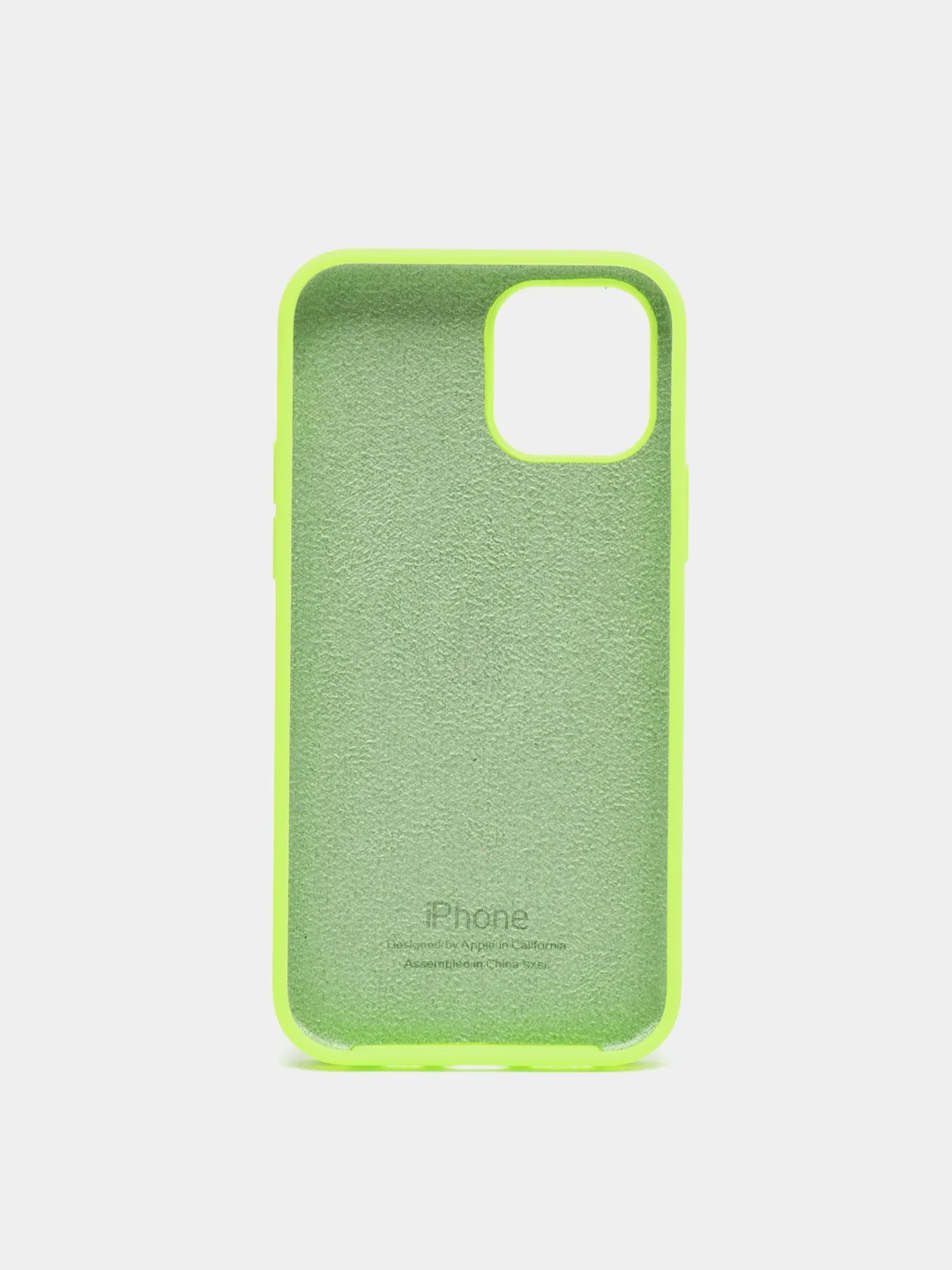 Лайм противоударный силиконовый чехол, с лого, на iPhone 7/8/SE2/12 Pro Max/11/XR