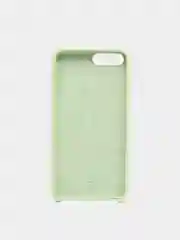 Салатовый противоударный силиконовый чехол, с лого, на iPhone 7/8/SE2/12 Pro Max/11/XR