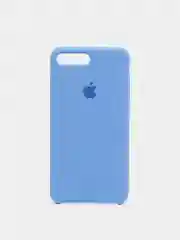 Лазурный противоударный силиконовый чехол, с лого, на iPhone 7/8/SE2/12 Pro Max/11/XR